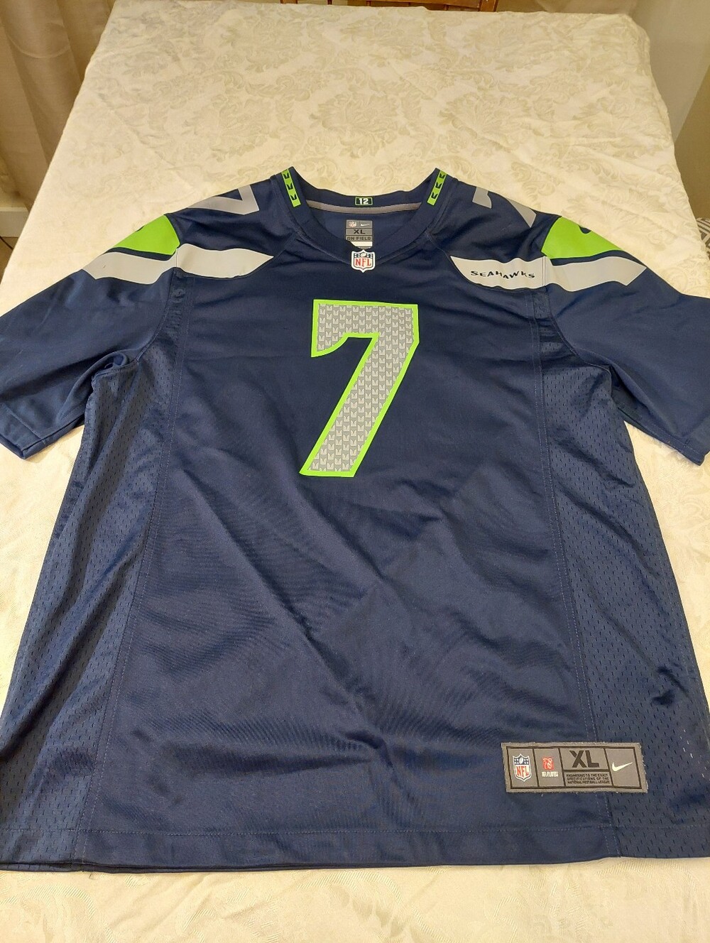 NFL Seattle Seahawks Nike Geno Smith #7 Jersey